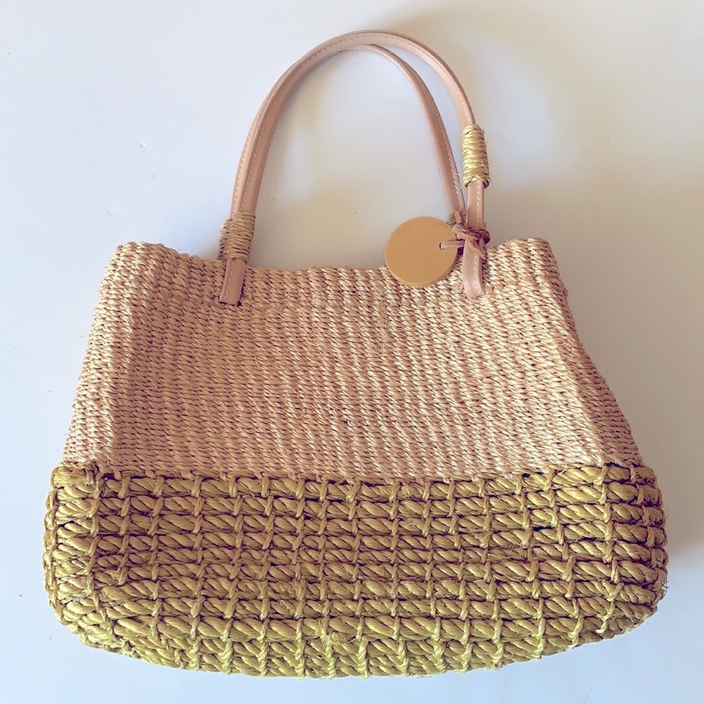 🦋3/$20 Nine West Small Raffia Bag